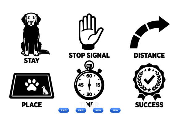 Dog Training Icons SVG Pack Review