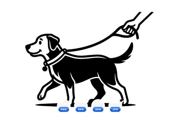 Happy Dog Walking Clipart Review